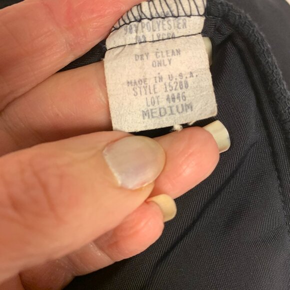 Star CC Velvet Skirt Maxi Black NWT Y2K Vintage Formal Feminine Goth Womens SZ M - Picture 5 of 9